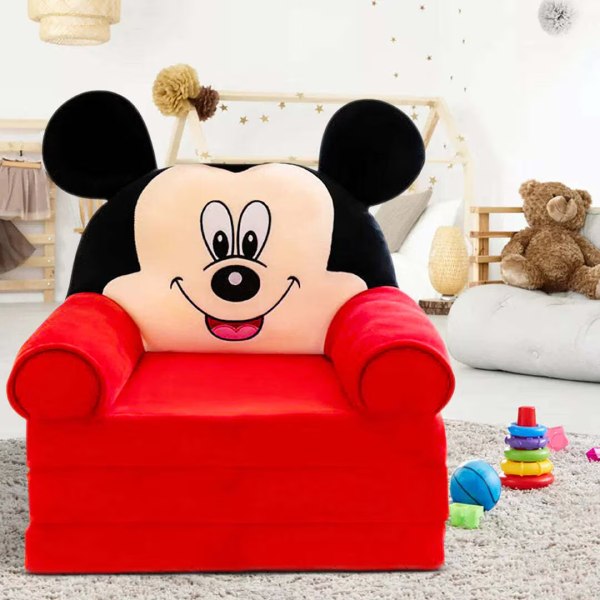 Sofa Cum Bed Red Mice