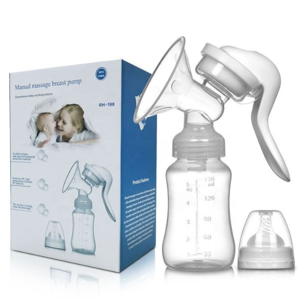 Adjustable Breast Feeding Silicone Hand Pump