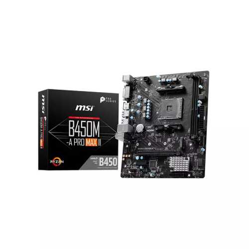 MSI B450M-A PRO MAX II Motherboard